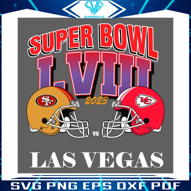 super-bowl-lviii-2023-49ers-vs-chiefs-las-vegas-svg