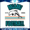 vinatge-miami-football-est-1966-svg