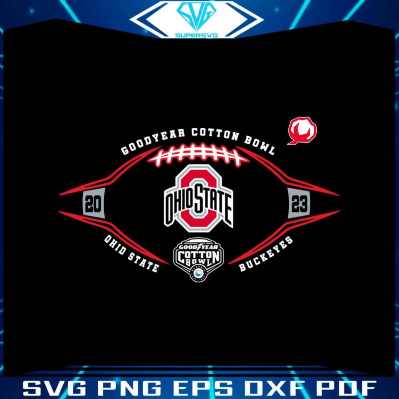 ohio-state-goodyear-cotton-bowl-2023-svg