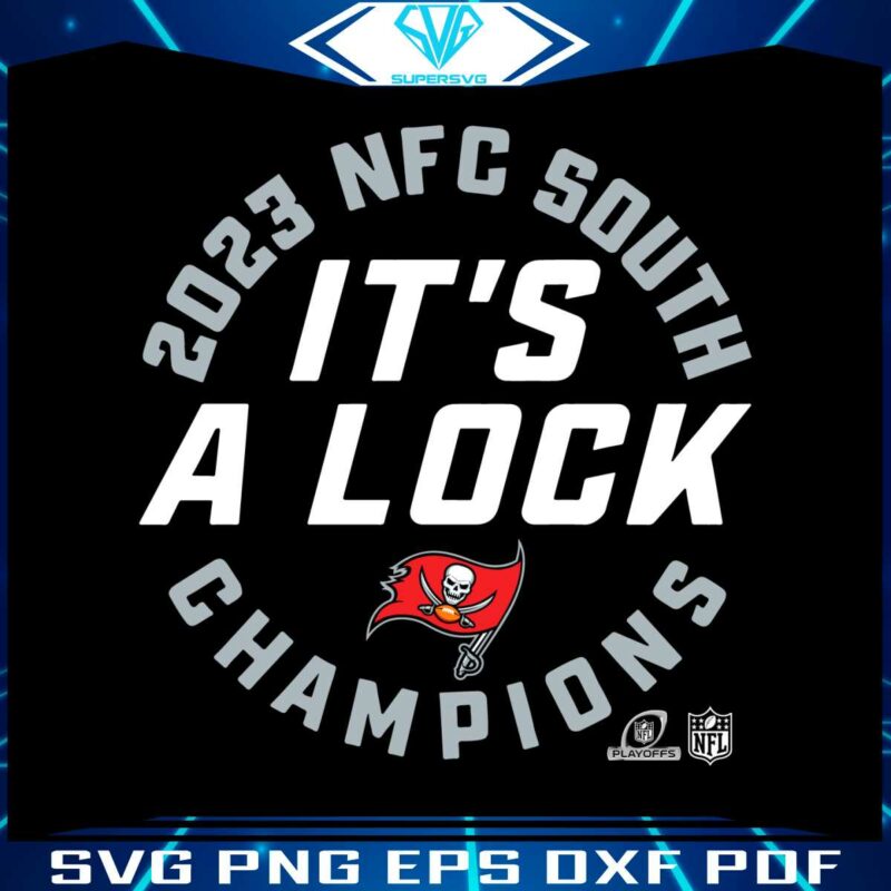 its-a-lock-2023-nfc-east-champions-tampa-bay-buccaneers-svg