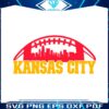 kansas-city-football-skyline-svg-digital-download