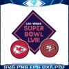 kansas-city-chiefs-vs-san-francisco-49ers-super-bowl-lviii-svg