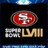 nfl-san-francisco-49ers-super-bowl-lviii-svg