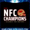 san-francisco-49ers-nfc-champions-silence-the-haters-svg