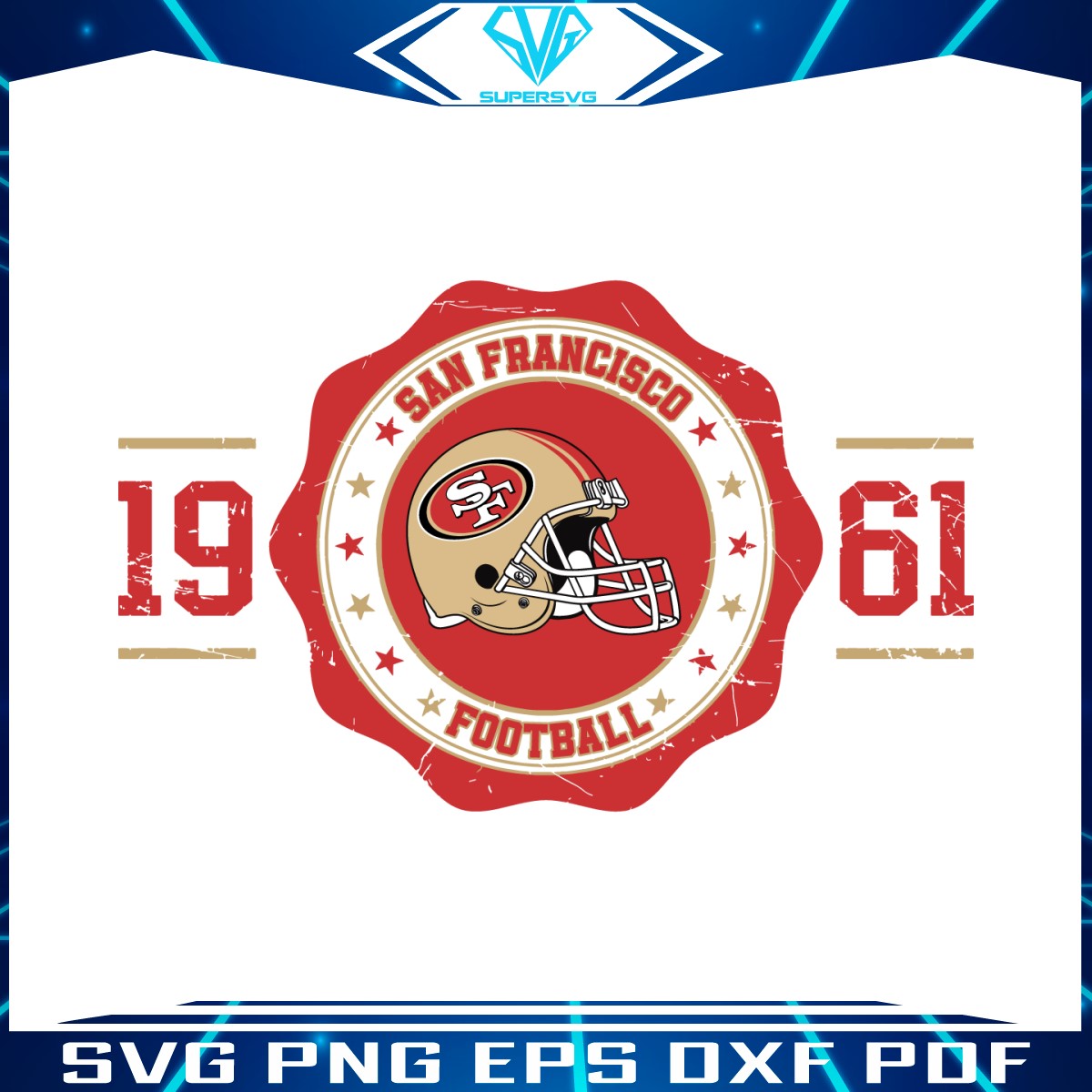 san-francisco-football-1961-helmet-logo-svg