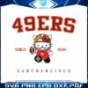 san-francisco-49ers-hello-kitty-svg