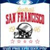 san-francisco-football-1946-helmet-svg