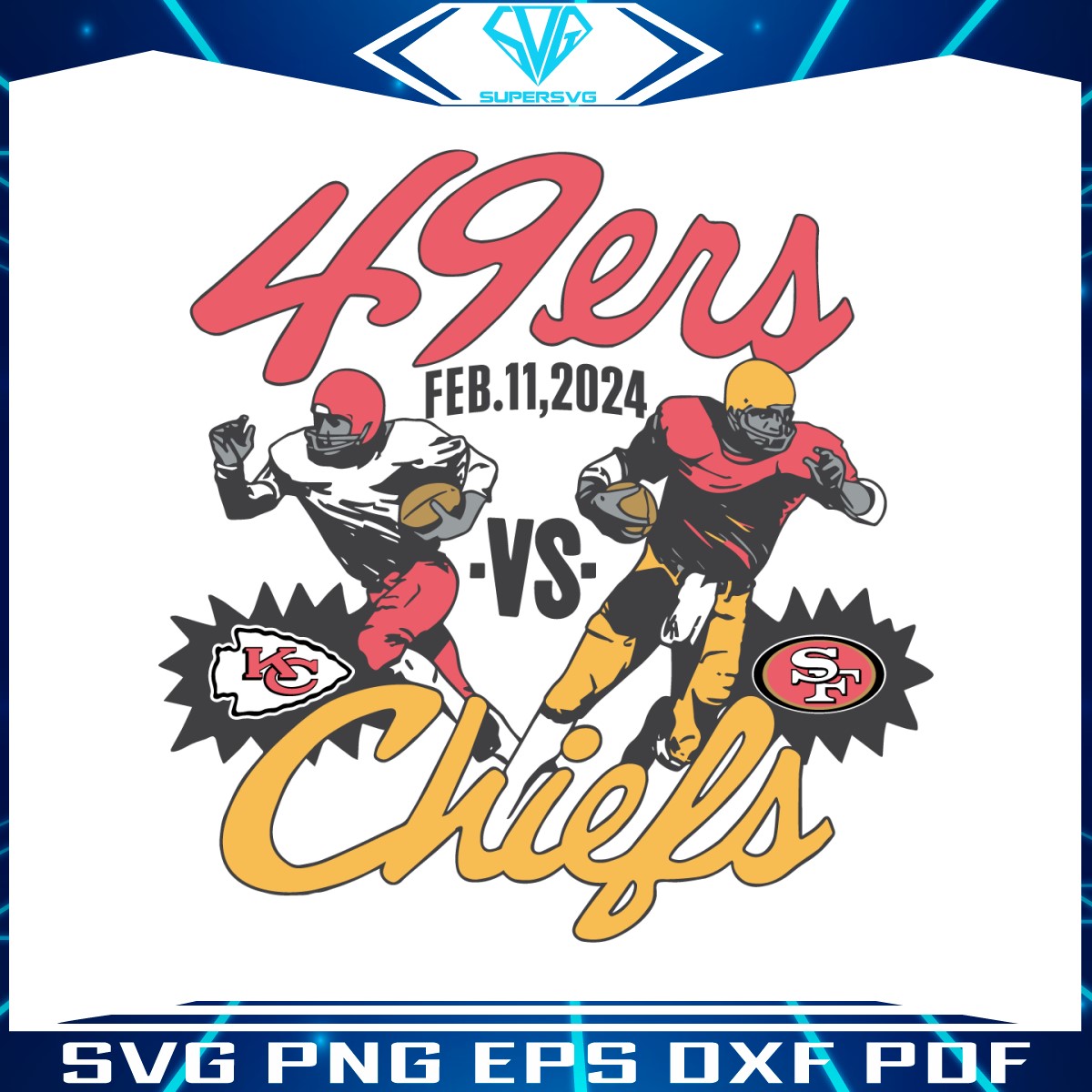 super-bowl-lviii-49ers-vs-chiefs-2024-svg