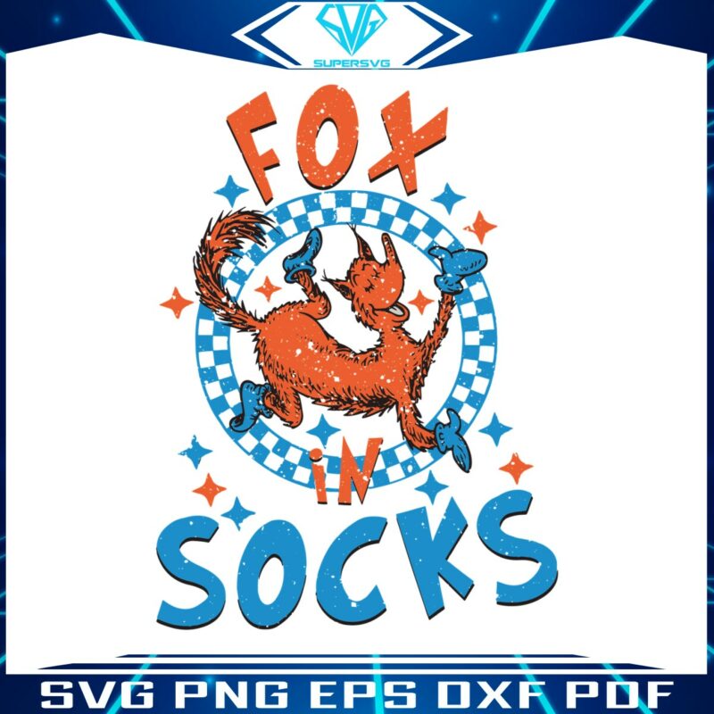 fox-in-socks-dr-suess-day-svg