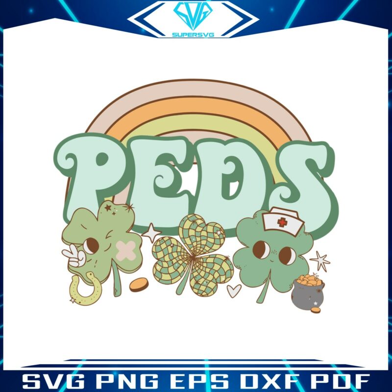 peds-pediatrics-nurse-st-patricks-day-svg