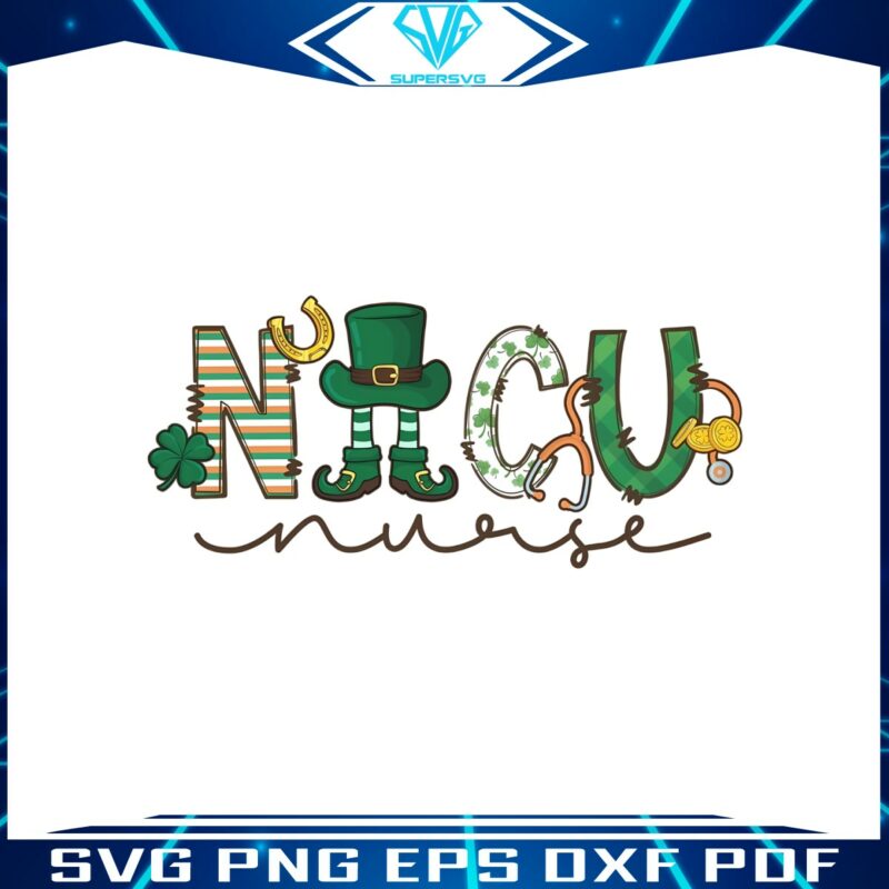 nicu-nurse-st-patricks-day-png