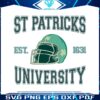 st-patricks-university-est-1631-svg