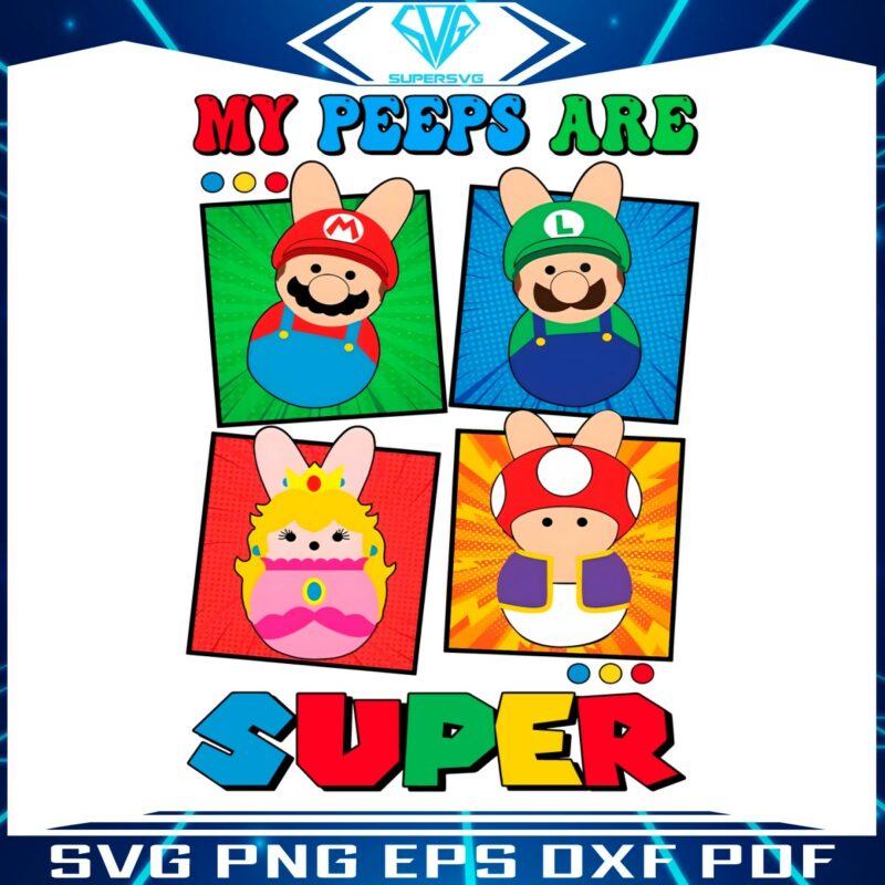 super-mario-easter-my-peeps-are-super-png