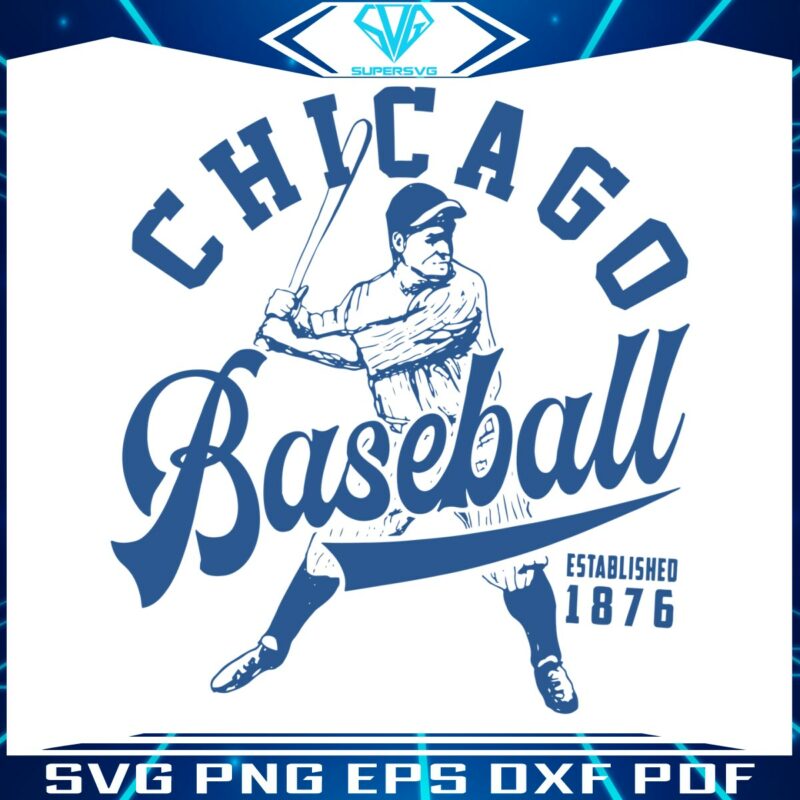 vintage-chicago-baseball-est-1876-svg
