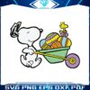 easter-wagon-snoopy-woodstock-svg