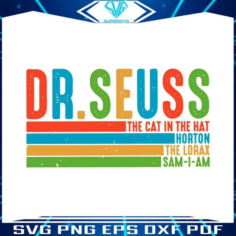 retro-dr-seuss-the-cat-in-the-hat-svg