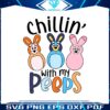 funny-bluey-easter-chillin-with-my-peeps-svg