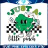 just-a-little-pinch-shamrock-nurse-svg