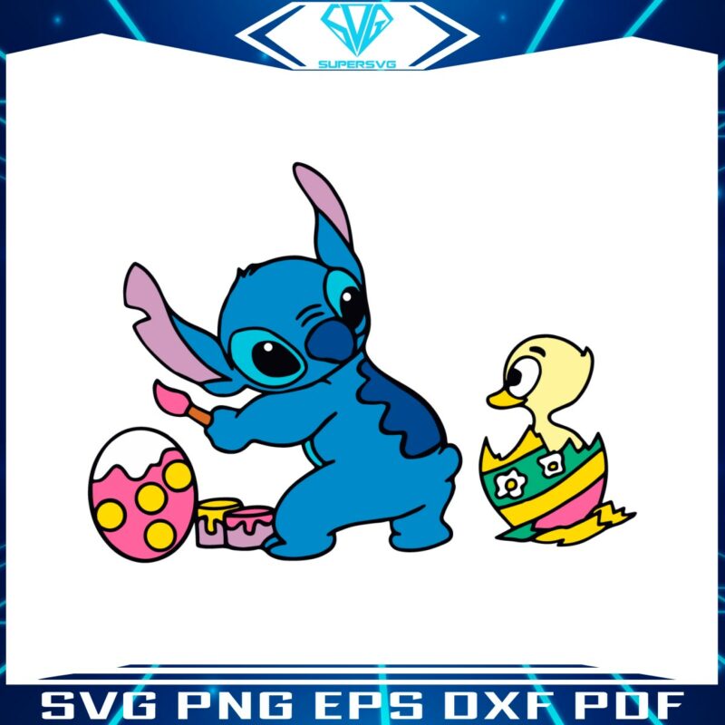 cute-disney-stitch-easter-egg-svg