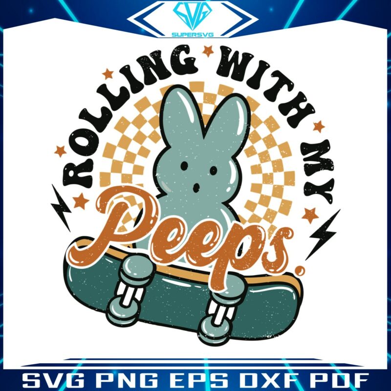 rolling-with-my-peeps-skateboarding-svg