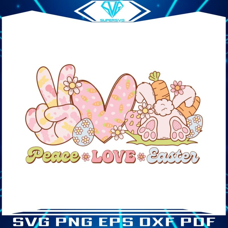 retro-peace-love-easter-bunny-svg