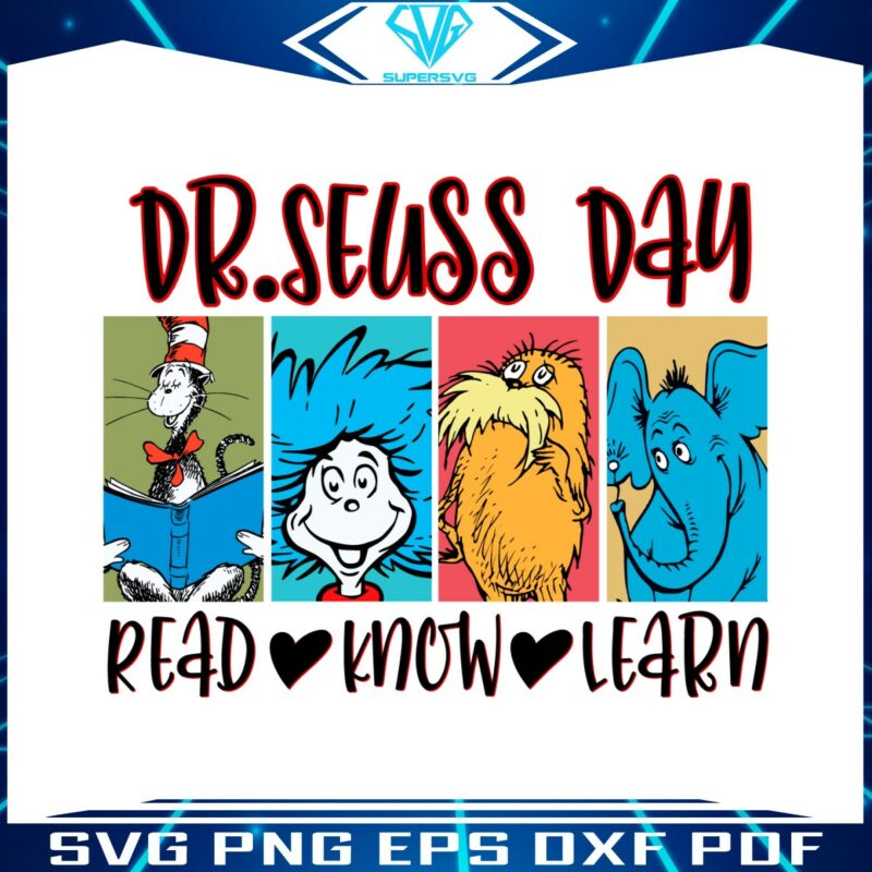 dr-seuss-day-read-know-learn-svg