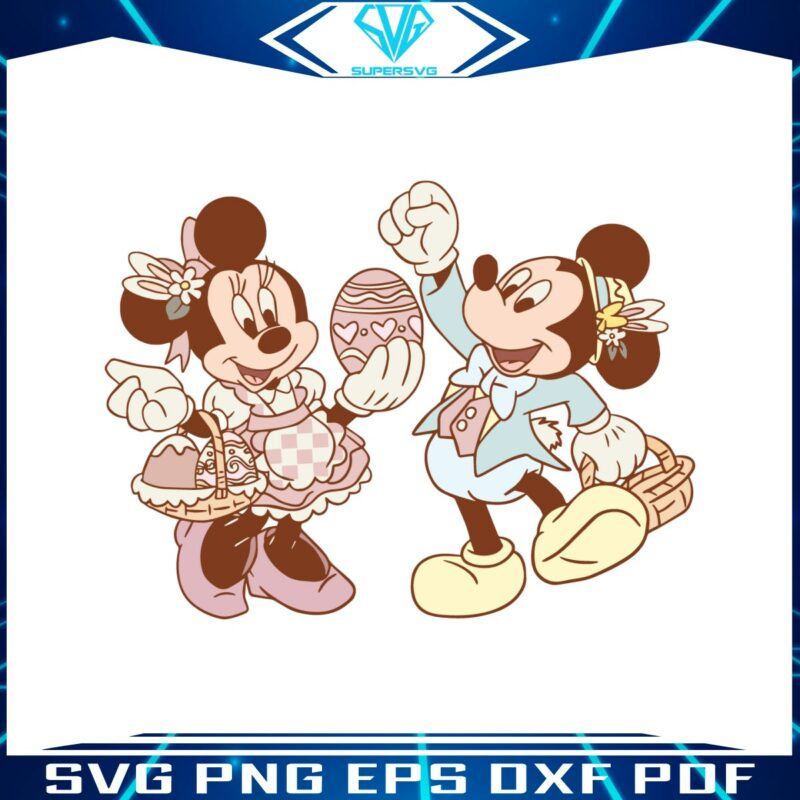 mickey-and-minnie-easter-eggs-svg