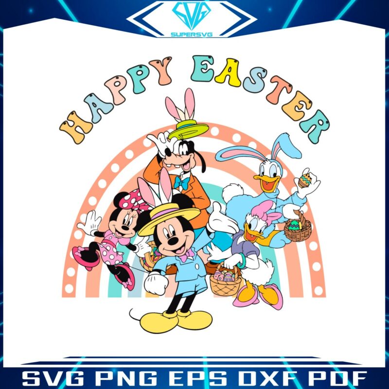 happy-easter-disney-characters-svg