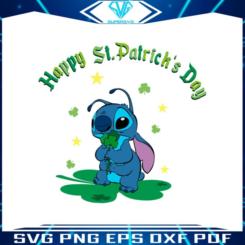 happy-st-patricks-day-stitch-shamrock-svg