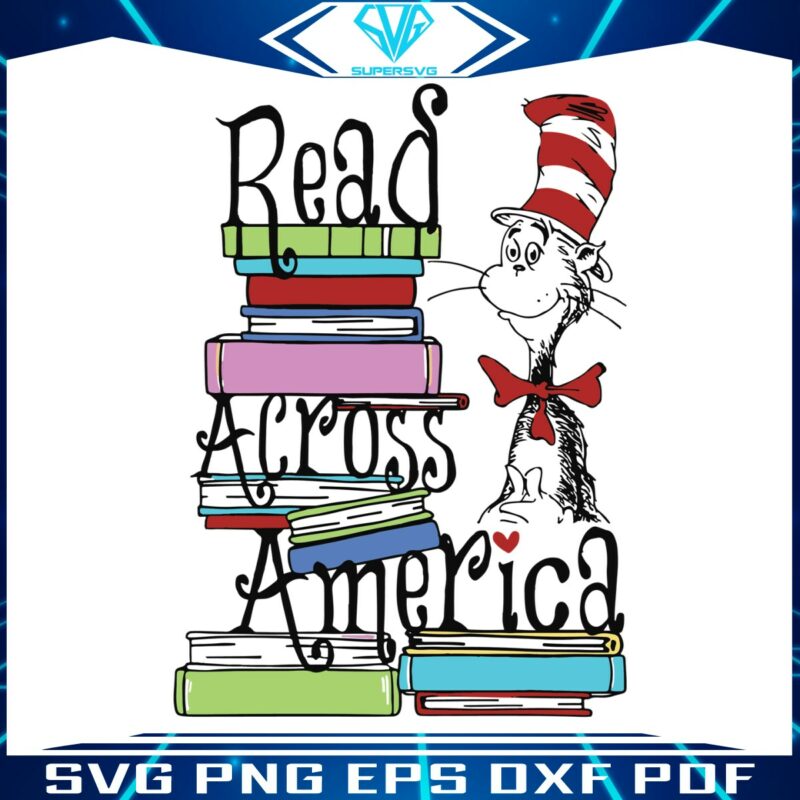 cat-in-the-hat-read-across-america-book-png