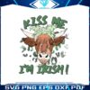 kiss-me-im-irish-highland-cow-png