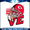 love-kansas-city-chiefs-helmet-svg