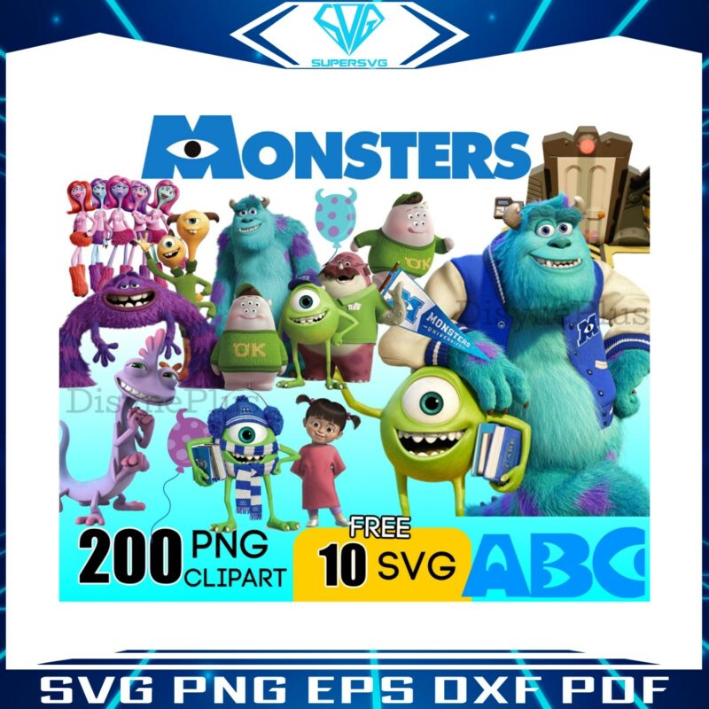 monster-movie-disney-bundle-png