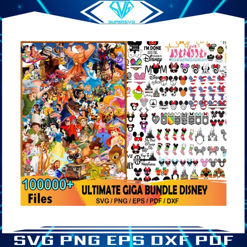 100000-ultimate-disney-svg-bundle