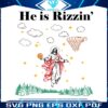 funny-jesus-he-is-rizzin-easter-basketball-svg