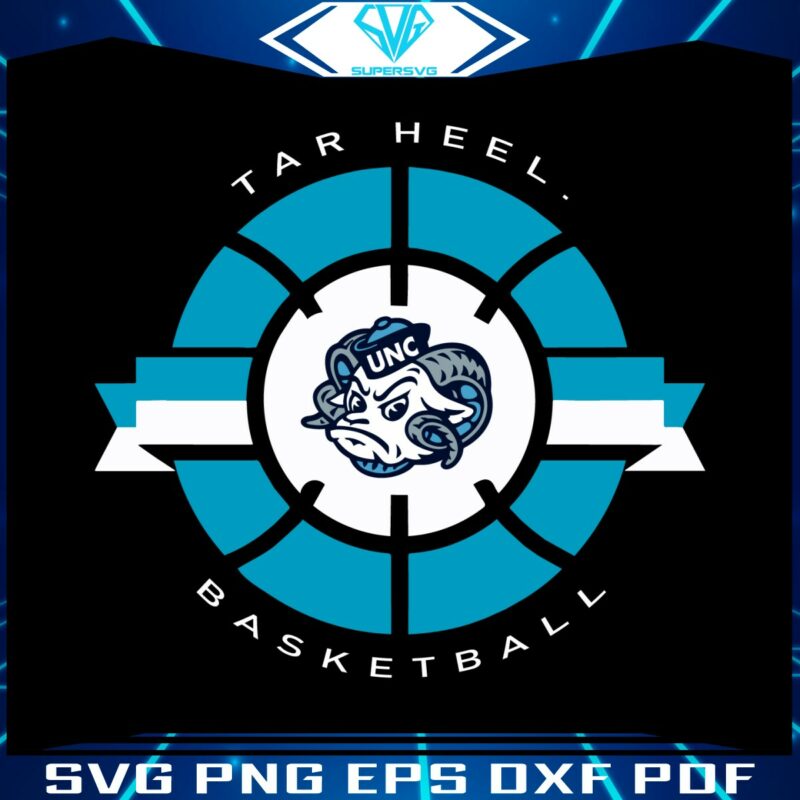 tar-heel-basketball-unc-logo-svg