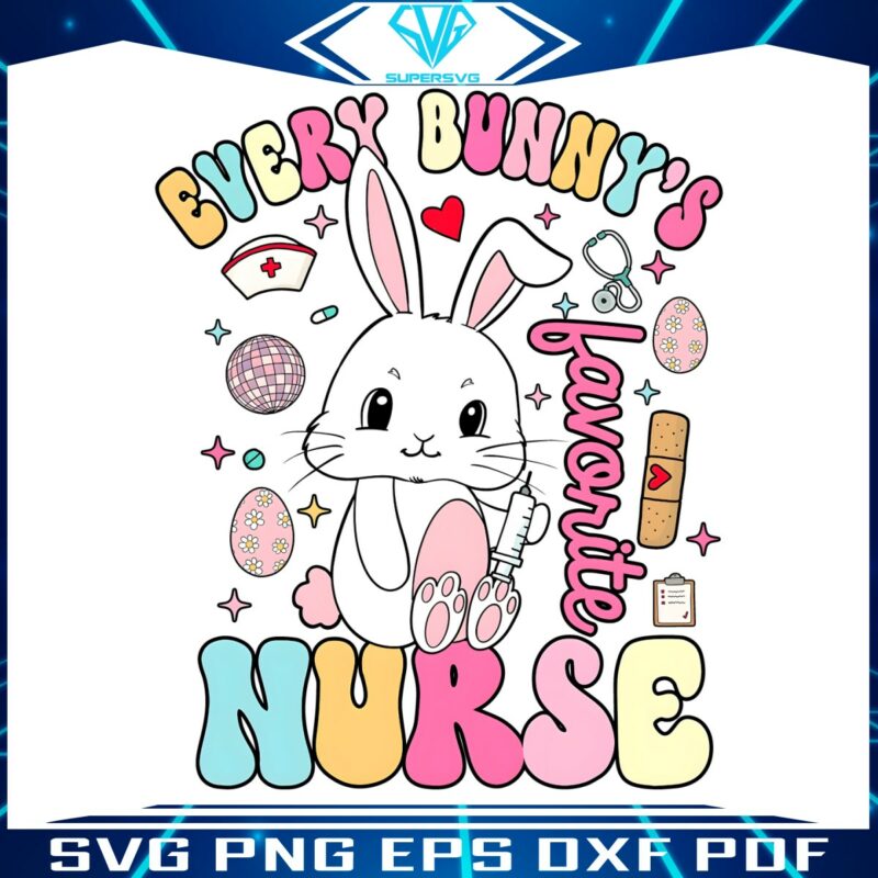 groovy-every-bunnys-favorite-nurse-png
