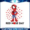 retro-red-nose-day-spiderman-png