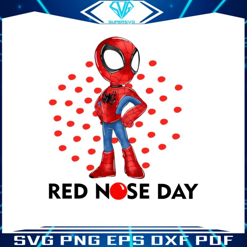 retro-red-nose-day-spiderman-png