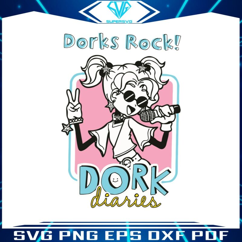 dorks-rock-dork-diaries-world-book-day-svg