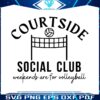 retro-courtside-social-club-volleyball-svg