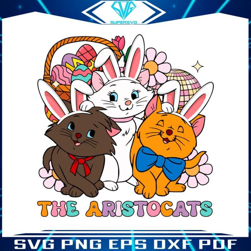 the-aristocats-happy-easter-day-svg