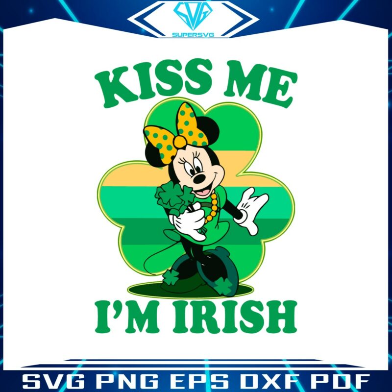 minnie-mouse-kiss-me-im-irish-svg