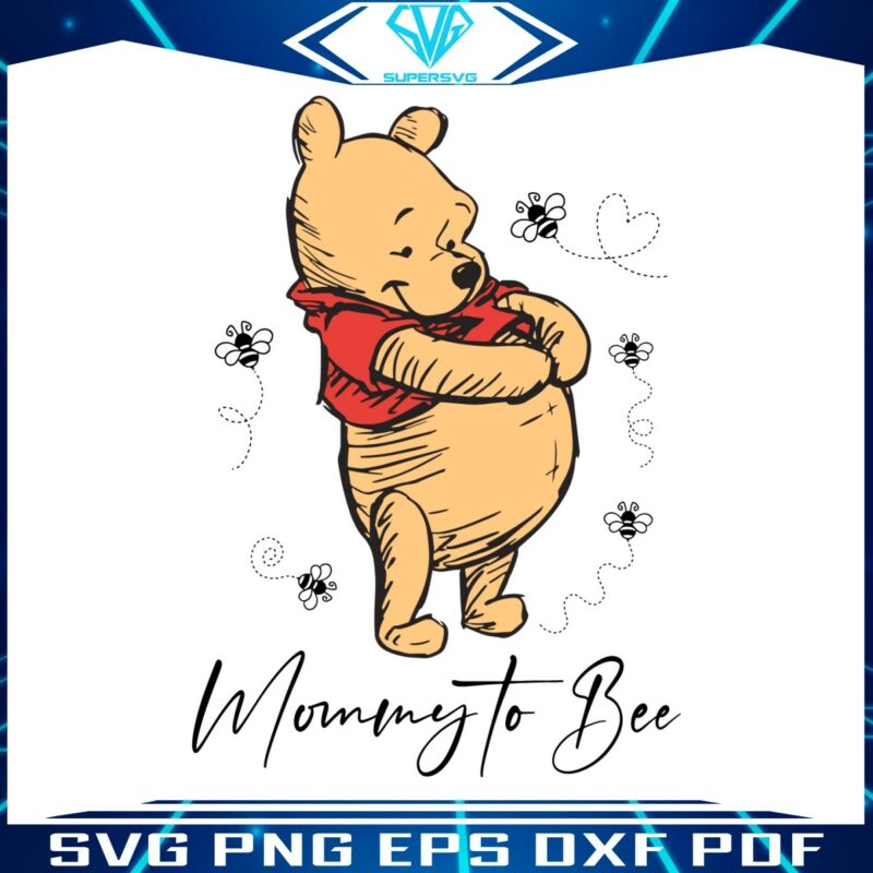 mommy-to-bee-winnie-the-pooh-svg