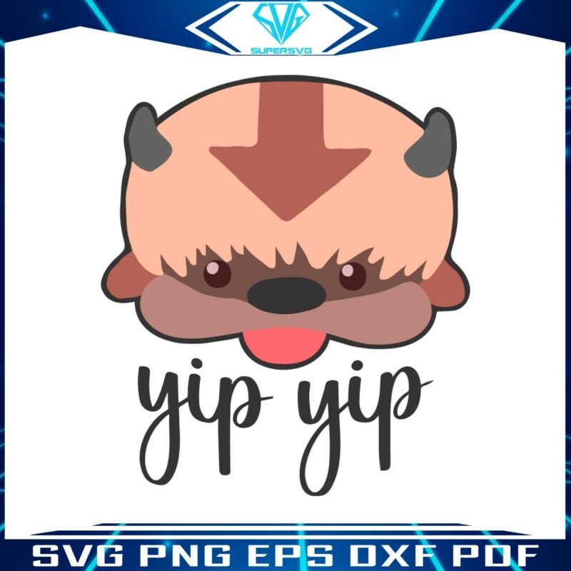 funny-yip-yip-sky-bison-character-svg