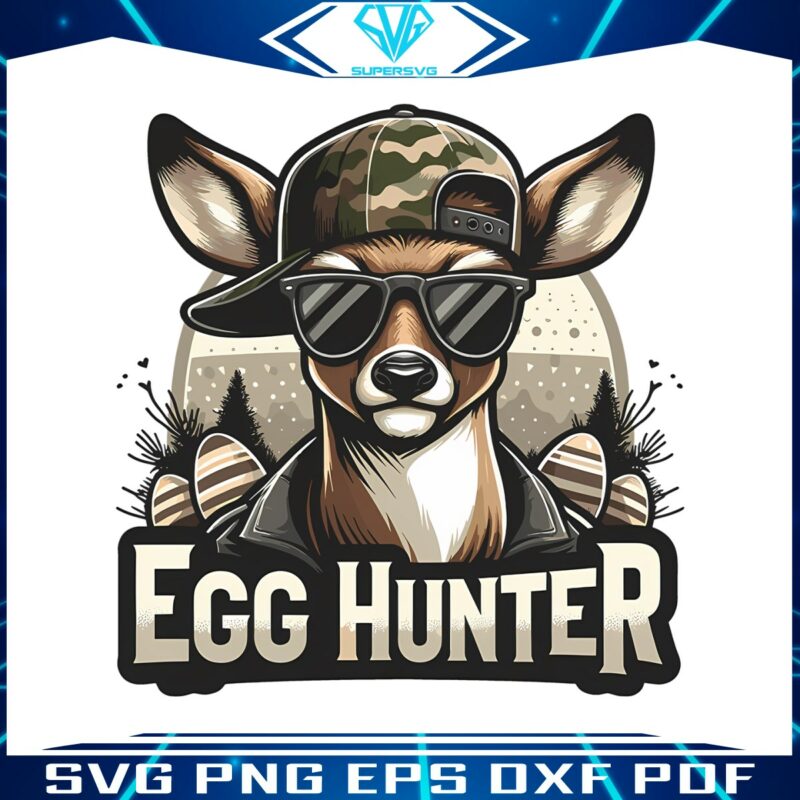 egg-hunter-deer-easter-day-png