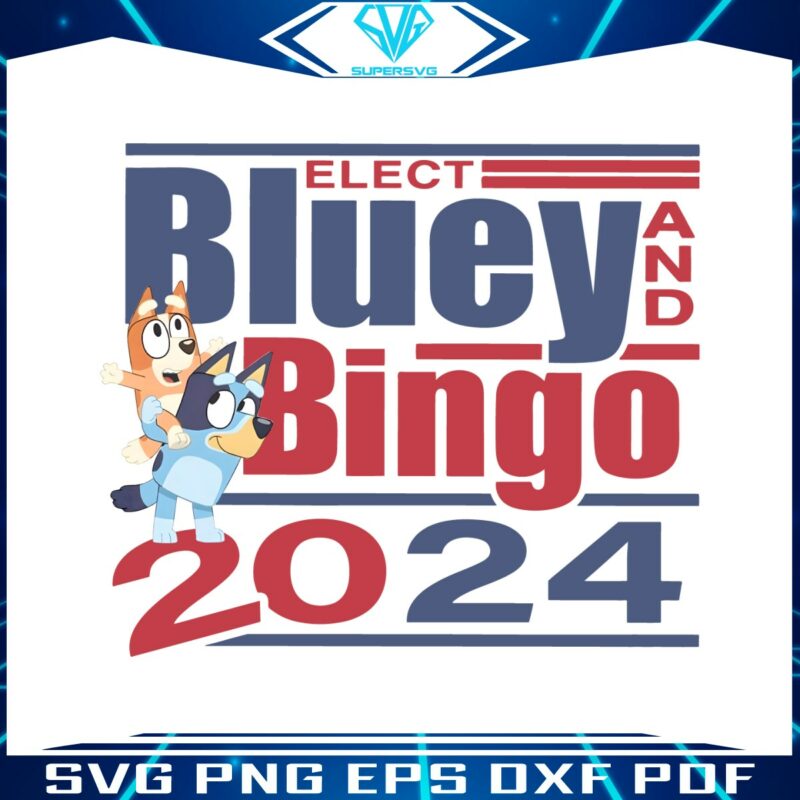 funny-elect-bluey-and-bingo-2024-png