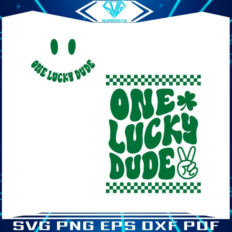 one-lucky-dude-st-patricks-day-svg
