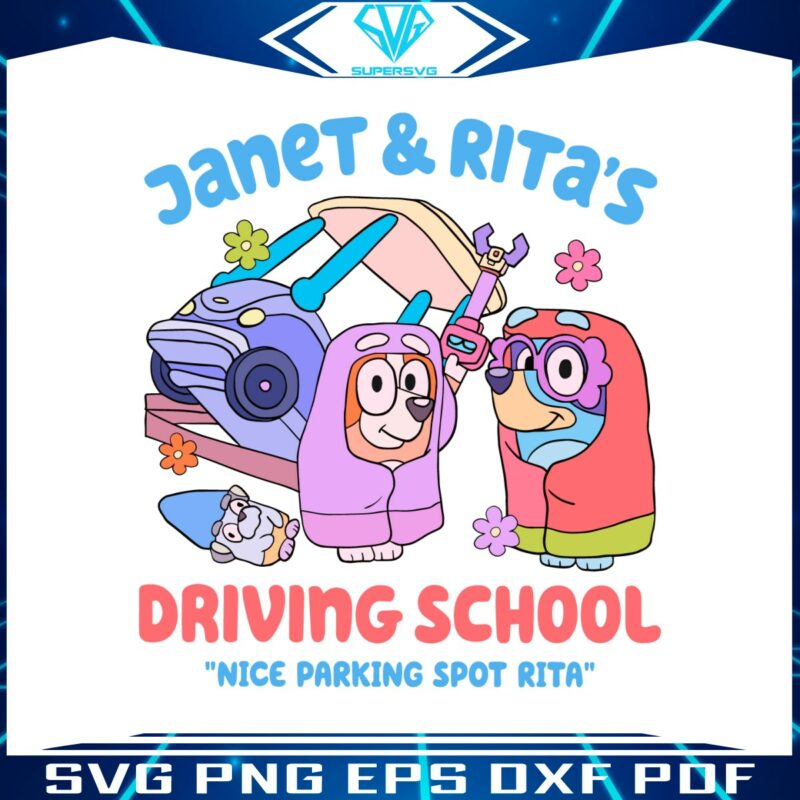 funny-janet-and-rita-driving-school-svg