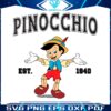 pinocchio-est-1940-disney-character-svg